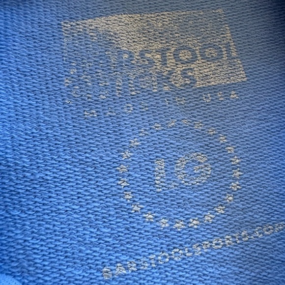 Barstool Chicks Call Her Daddy I Am Unwell Cropped Blue Hoodie Womens Sz Large - Picture 4 of 4